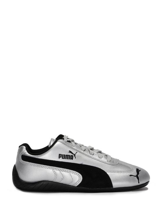 25FW 푸마 스피드캣 메탈릭 스니커즈 403689 01 PUMA Silver PUMA Black