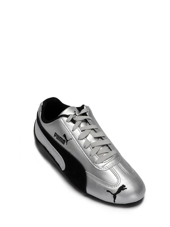 25FW 푸마 스피드캣 메탈릭 스니커즈 403689 01 PUMA Silver PUMA Black - PUMA