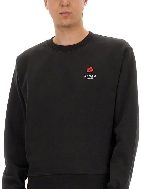 25FW 겐조 탑 FF65SW2604MC 99J Black - KENZO