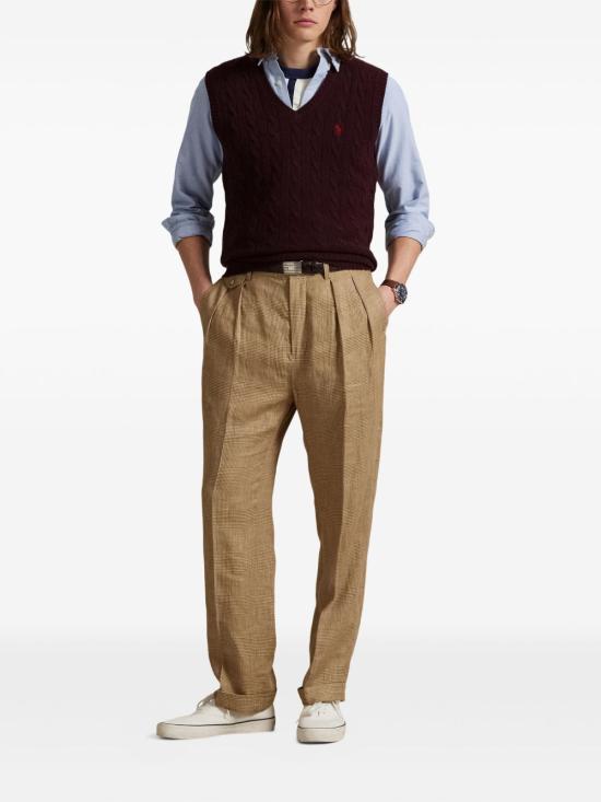 25FW 폴로 랄프로렌 스웨터 710974166 003 Bordeaux - POLO RALPH LAUREN