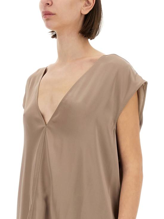 25FW 릭 오웬스 반팔 티셔츠 RP01E7118 SCH64 NUDE - RICK OWENS