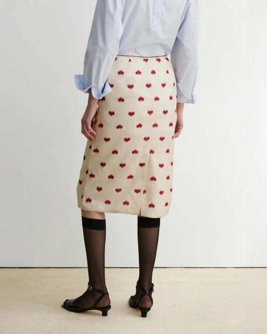 레이첼 코미 미디 스커트 발데라 스커트 크림 - RACHEL COMEY