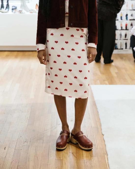  레이첼 코미 뮬/슬리퍼 그레이더 클로그 브라운 - RACHEL COMEY