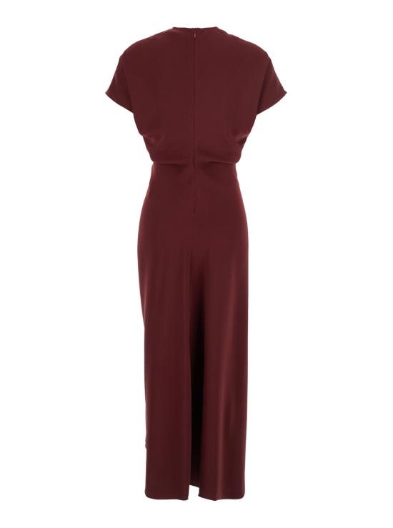 25FW 플레인 롱 원피스 4558V2553463 Bordeaux - PLAIN