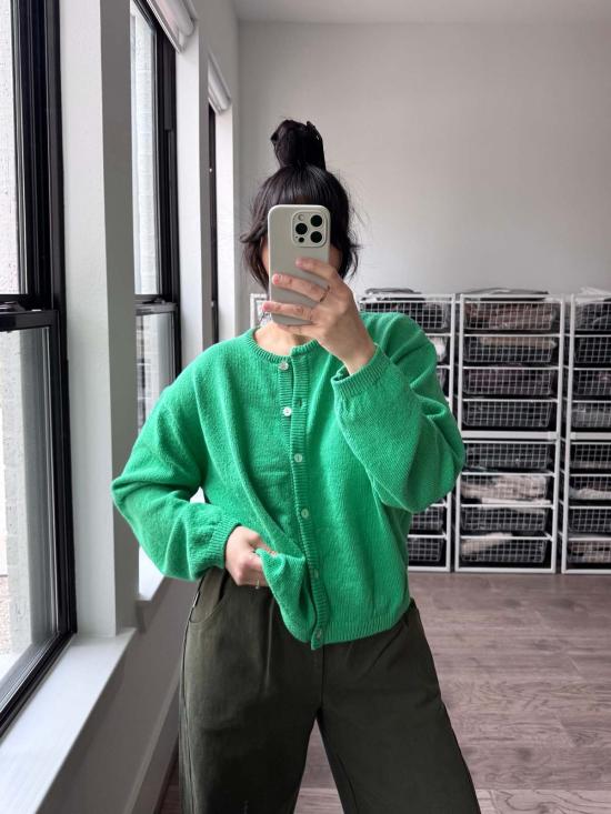  르 본 숍 스트레이트 팬츠 르봉샵 아크팬츠 올리브 - Le Bon Shoppe