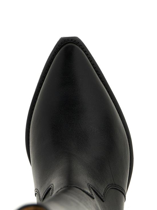 26FW 이자벨마랑 덴비 스웨이드 레더 하이 부츠 BT0001FAA3A03S01BK Black - ISABEL MARANT