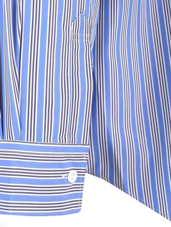  꼼데가르송 긴팔 셔츠 FZB218PER2STRIPE2 Blue - COMME DES GARCONS