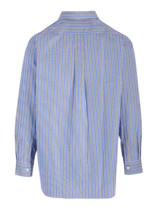  꼼데가르송 긴팔 셔츠 FZB218PER2STRIPE2 Blue - COMME DES GARCONS