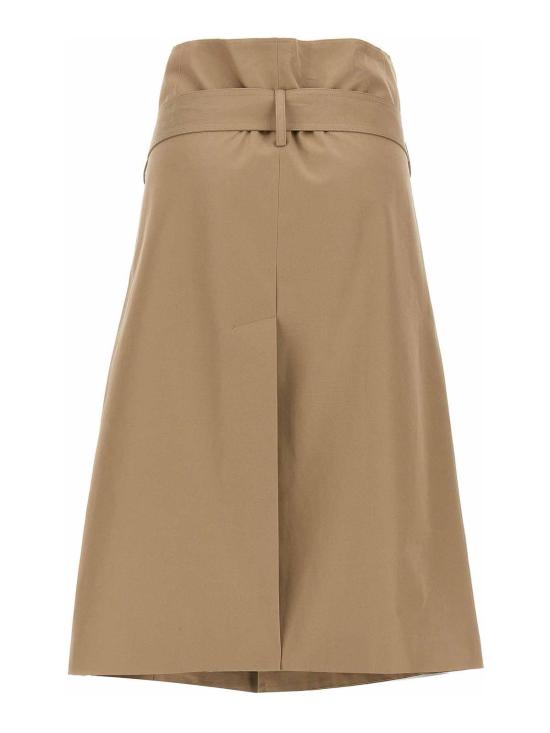  베트멍 미디 스커트 WA66SK400SBEIGE Beige - VETEMENTS