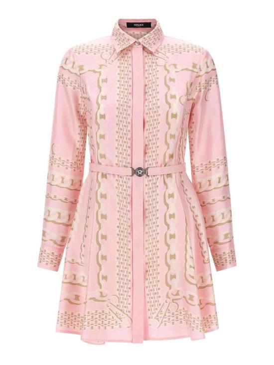  베르사체 숏 원피스 10189331A136385PC60 Pink