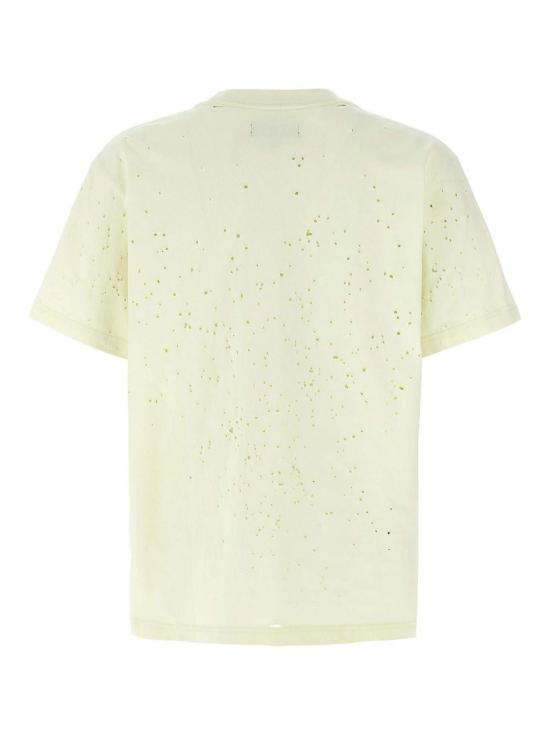 25SS 퍼플 브랜드 반팔 티셔츠 P117HFGT125IVORY Yellow - PURPLE BRAND