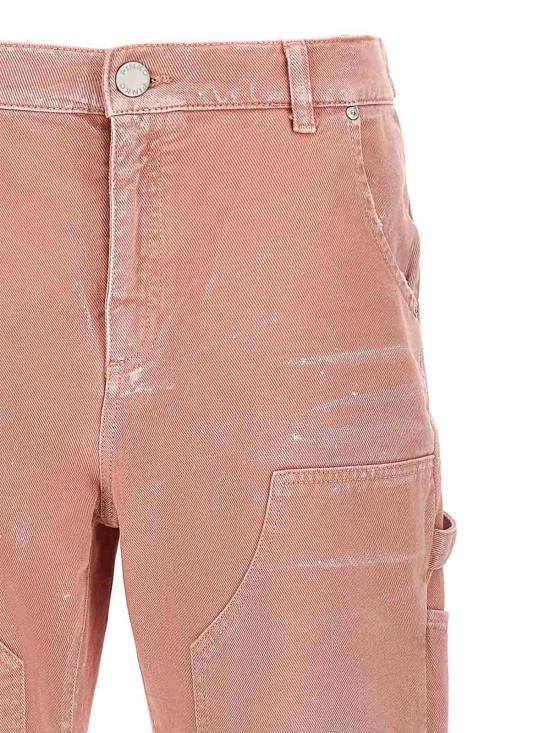 26SS 핑코 스트레이트 팬츠 104641A2HUN56 Nude Neutrals - PINKO