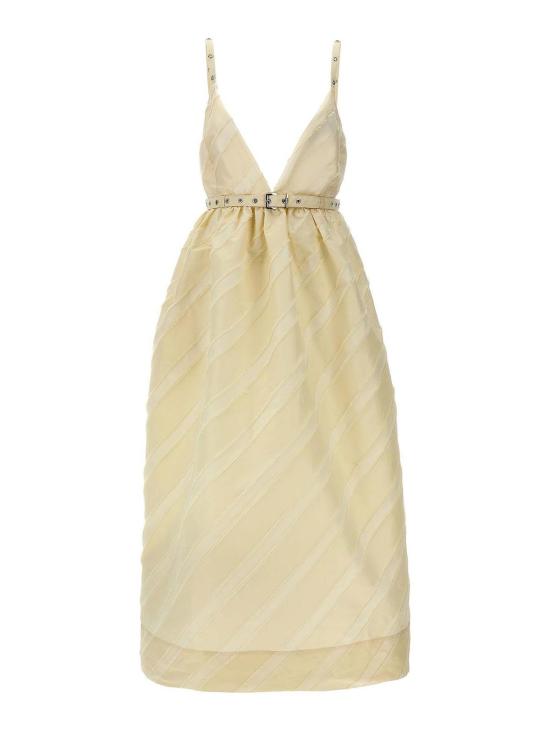 26SS 가니 미디 스커트 W0173135 Beige