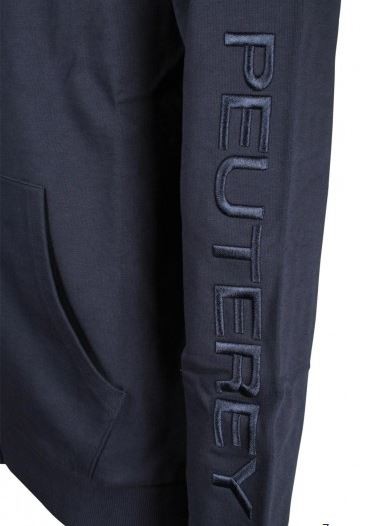  페트레이 후드 티셔츠 ACAI Black - PEUTEREY