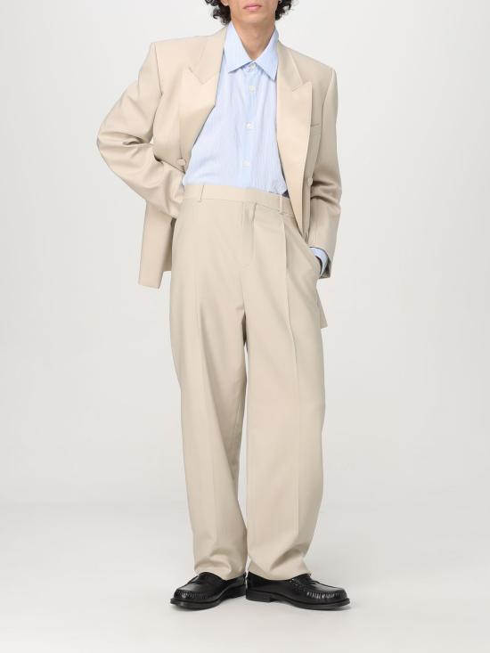 26SS 생로랑 스트레이트 팬츠 821901 Y2L822630 BEIGE - SAINT LAURENT