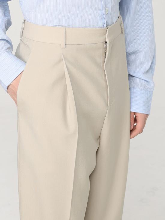 26SS 생로랑 스트레이트 팬츠 821901 Y2L822630 BEIGE - SAINT LAURENT