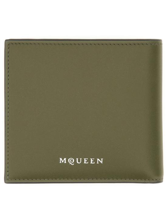 25FW 알렉산더 맥퀸 남성지갑 836147 1AAVB2875 Green - ALEXANDER MCQUEEN