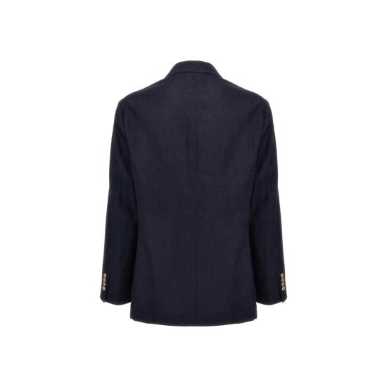  브루넬로 쿠치넬리 자켓 MS4627BBDE C9159 Blue - BRUNELLO CUCINELLI