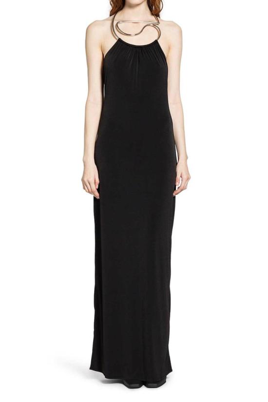 25FW 코페르니 롱 원피스 COPR207F5022 BLK Black