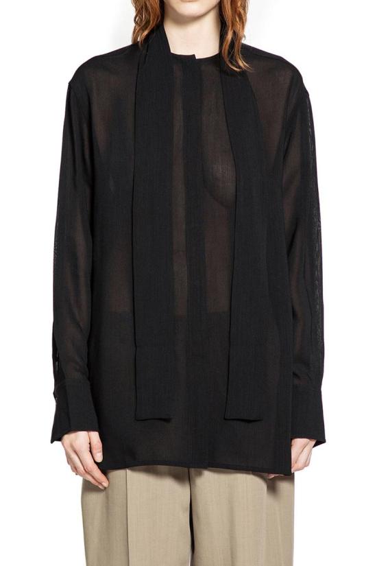 25FW 토템 셔츠 254WRT0560FB0480 001 Black