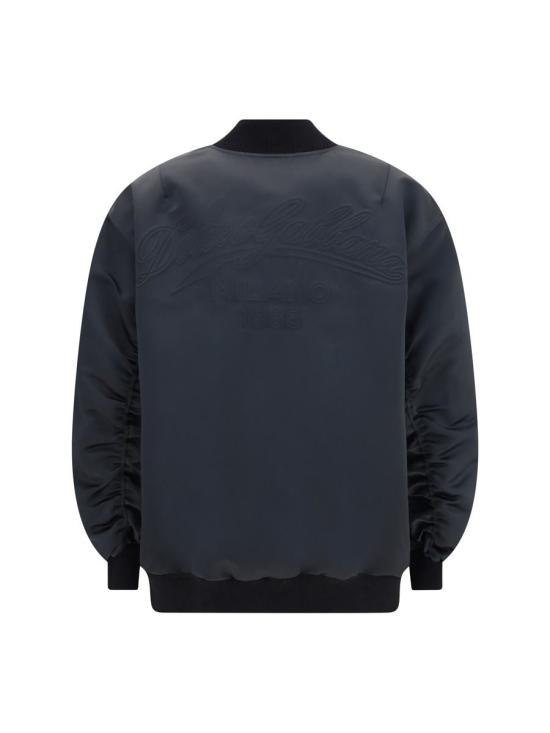 25FW 돌체앤가바나 봄버 자켓 F9S63ZGDC6Q N0000 Black - DOLCE & GABBANA