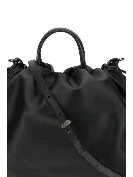 25FW 브루넬로 쿠치넬리 숄더백 MBGPD3612 C101 Black - BRUNELLO CUCINELLI