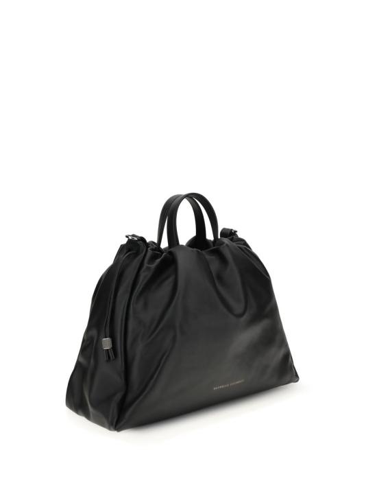 25FW 브루넬로 쿠치넬리 숄더백 MBGPD3612 C101 Black - BRUNELLO CUCINELLI