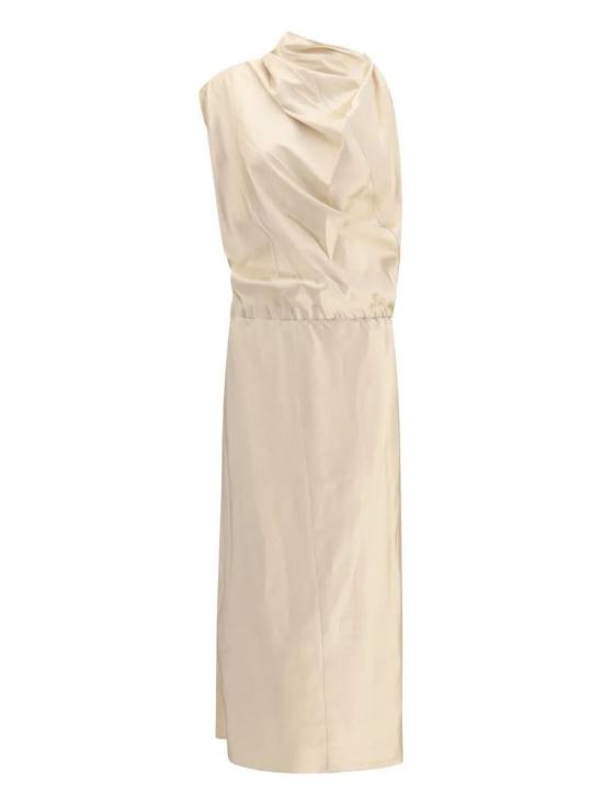 25FW 마그다뷰트림 롱 원피스 PF25DRESS07 Beige