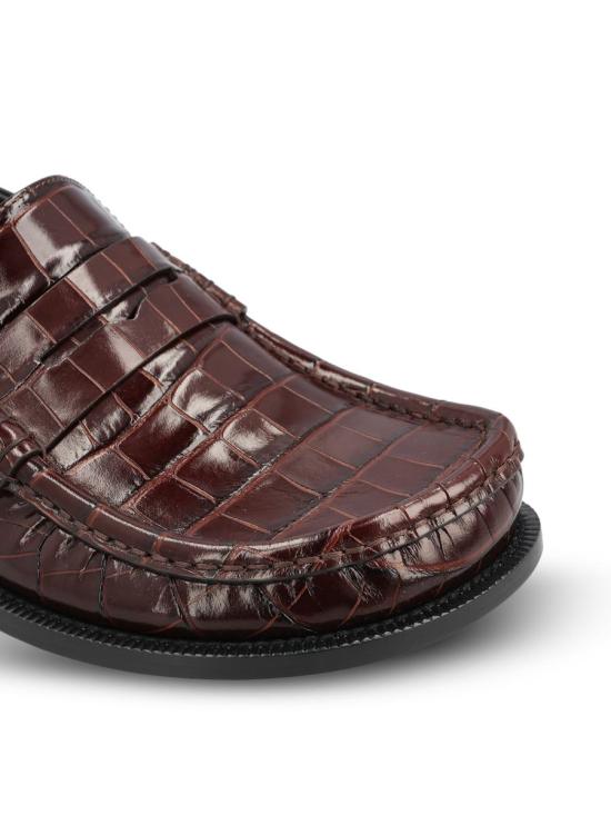 25FW 로에베 로퍼 MLSC290X012999 AI25 DARK BROWN - LOEWE