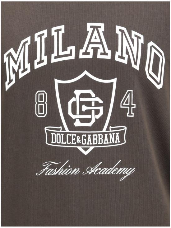 25FW 돌체앤가바나 스웨터 G8SY0TG7PLR M1348 BROWN - DOLCE & GABBANA