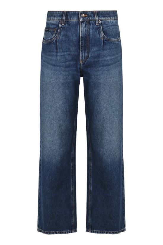 25FW 돌체앤가바나 스트레이트 레그 진 GP0Q8DG8NZ9 S9001 Navy