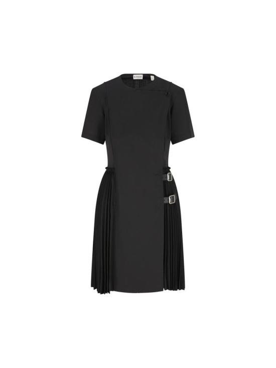25FW 버버리 울 블랜드 킬트 미니 드레스 8116015A1189 AI25 Black