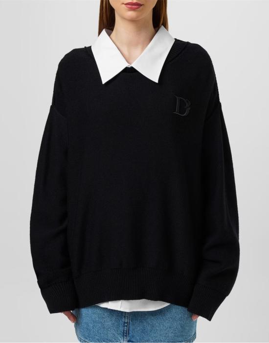 25FW 디스퀘어드2 스웨터 S75HA1168S18173900 Black - DSQUARED2