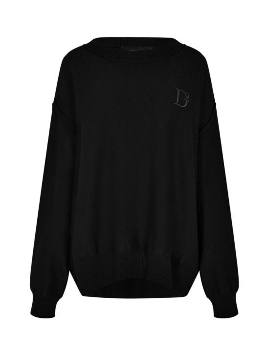 25FW 디스퀘어드2 스웨터 S75HA1168S18173900 Black