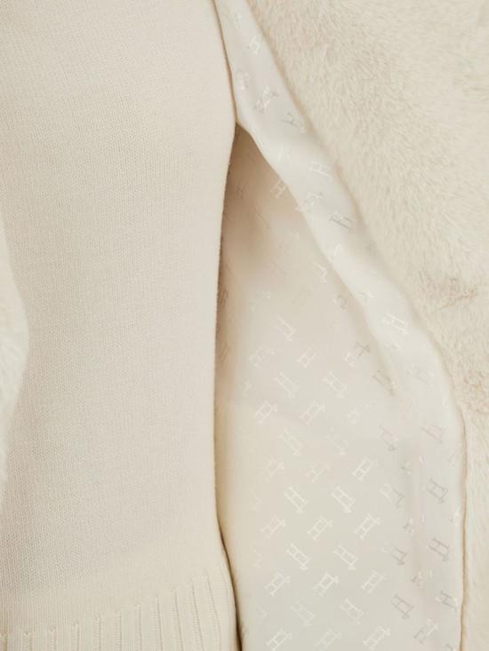 25FW 에르노 소프트 얼터너티브 퍼 코트  CA000586D124221000 WHITE - HERNO