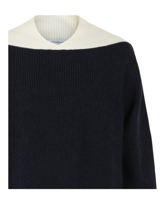  살바토레 페라가모 스웨터 121771 758881 10002 2X Black - SALVATORE FERRAGAMO