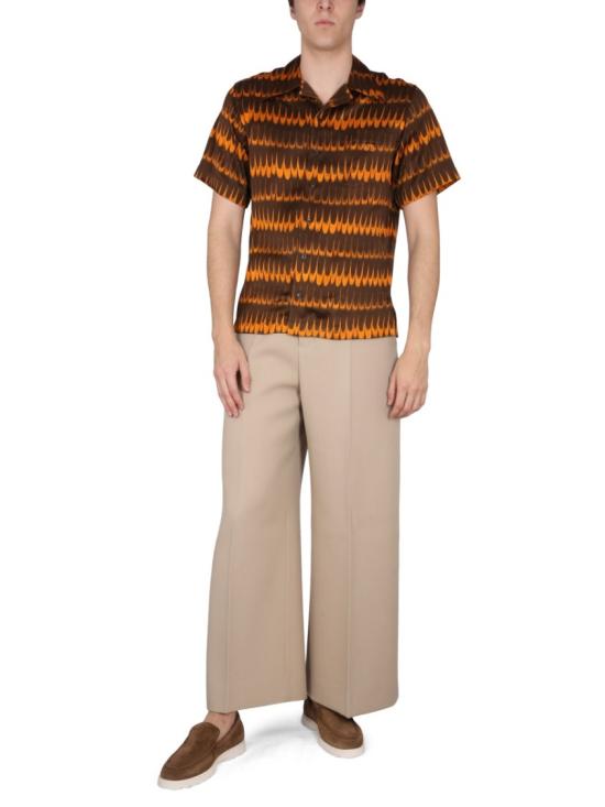  웨일즈보너 반팔 셔츠 MS23SH01 VI038930 Brown - WALES BONNER