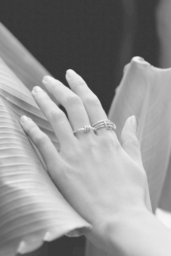  스피넬리 킬콜린 반지 솔라리움 Sg 링 스털링 실버/18k 옐로우 골드 - SPINELLI KILCOLLIN