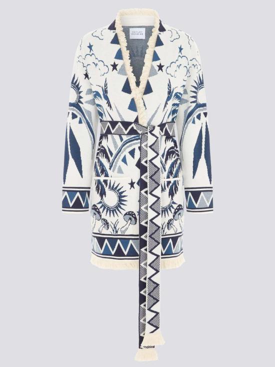  헤일리 멘지스 가디건 매직 레오파드 카디건