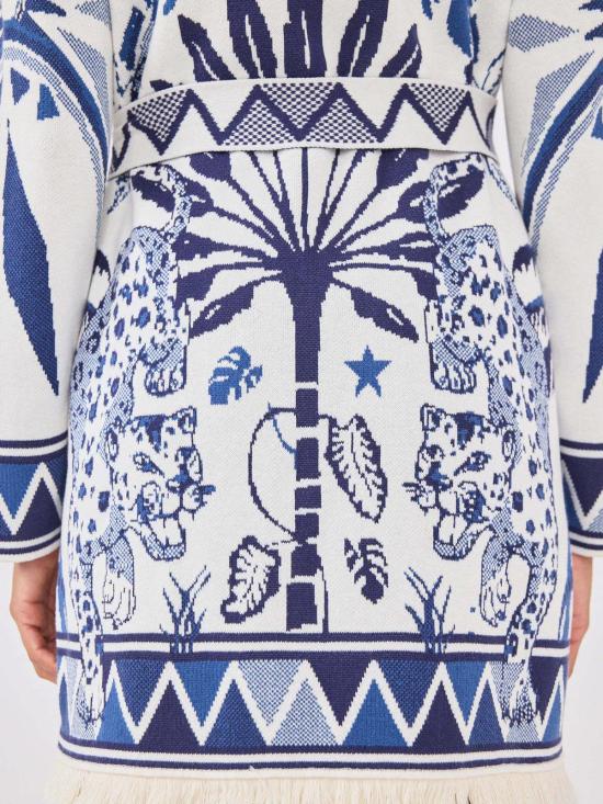  헤일리 멘지스 가디건 매직 레오파드 카디건 - HAYLEY MENZIES