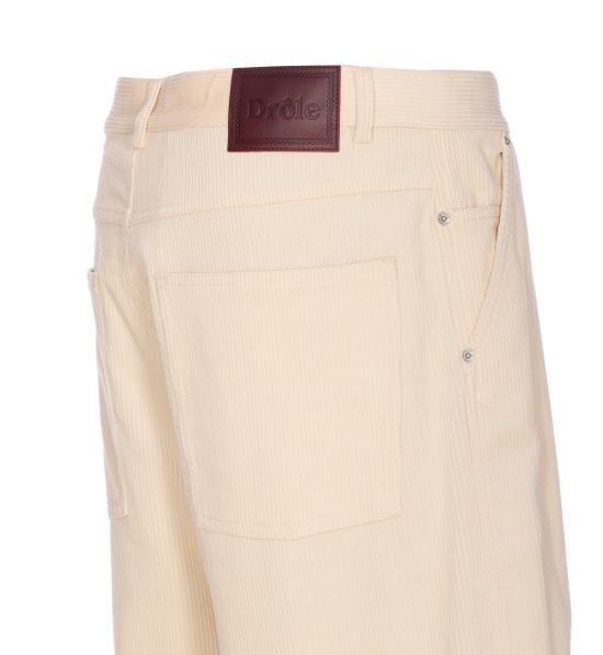 25FW 드롤드무슈 스트레이트 팬츠 BP198 CO224EC Beige - DROLE DE MONSIEUR
