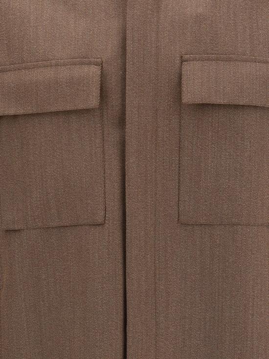 25FW 에르메네질도제냐 긴팔 셔츠 UGV49A2SOT49 M06 BROWN - ERMENEGILDO ZEGNA