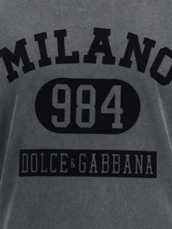 25FW 돌체앤가바나 반팔 티셔츠 G8RI4TG7PK9 N0000 GREY - DOLCE & GABBANA