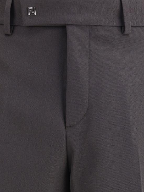 25FW 펜디 스트레이트 팬츠 FB1089ASCB F0TY8 BROWN - FENDI