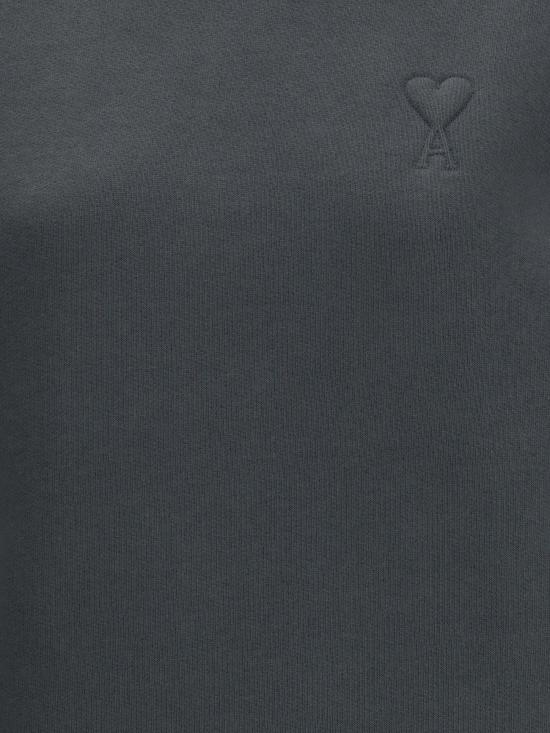 25FW 아미 후드 티셔츠 USW755749 020 GREY - AMI