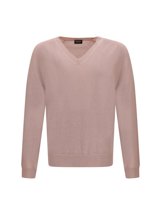 25FW 에르메네질도제냐 스웨터 UGK68A2400 R02 PINK