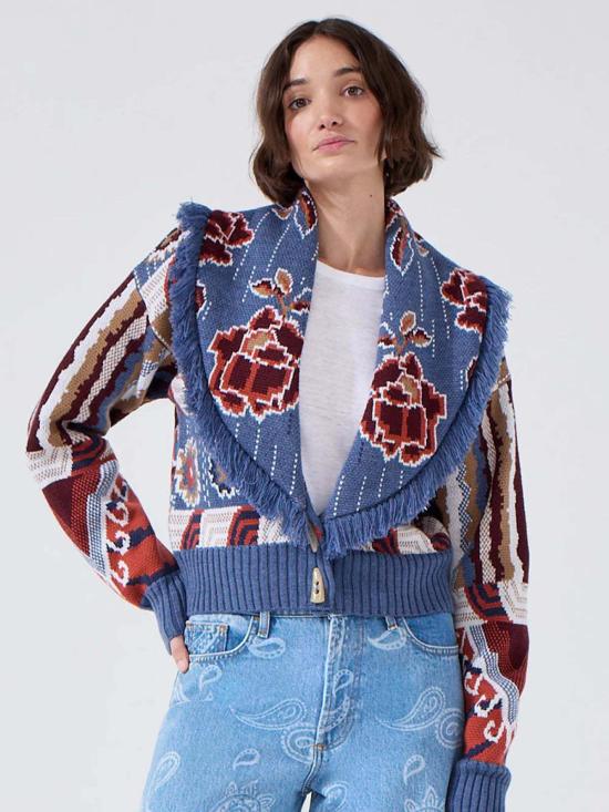  Hayley Menzies 봄버 자켓 헤일리 멘지스 티베트 호랑이 폭격기 - OTHER BRANDS