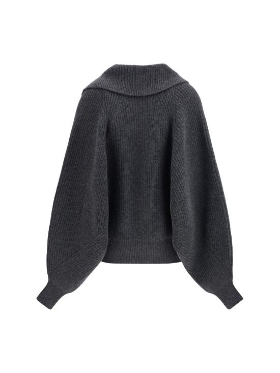 25FW 발망 스웨터 FF0KJ050KJ22 9DH GREY - BALMAIN