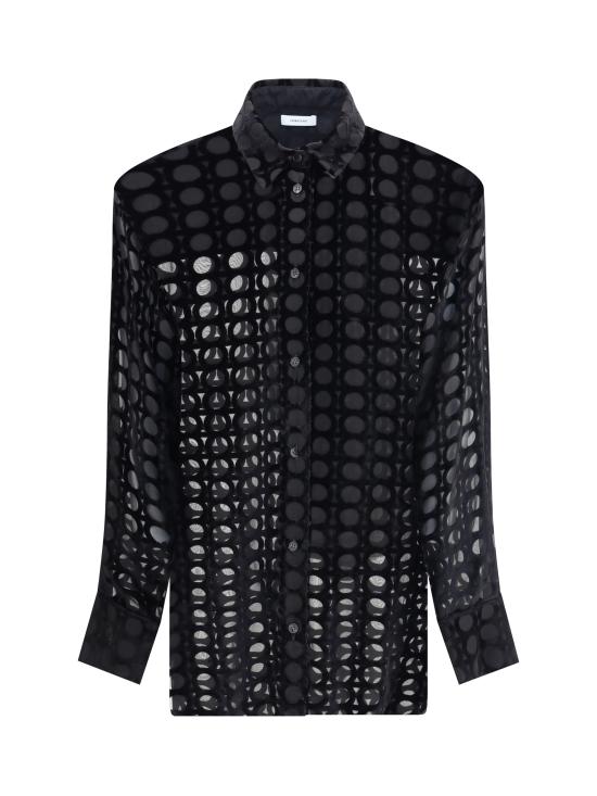 25FW 살바토레 페라가모 셔츠 782997 001 BLACK