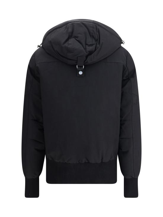 25FW 무스너클 오리지널 데비 시어링 트림 봄버 재킷 M35LB002S 305 BLACK - MOOSE KNUCKLES